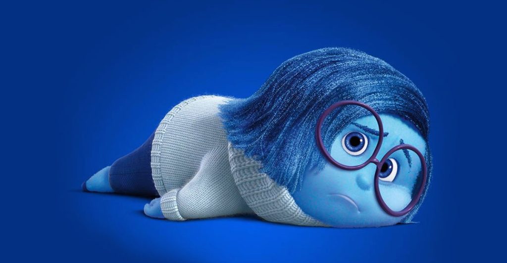 Il 19 gennaio è il Blue Monday: cosa c’è di vero dietro il giorno più triste dell’anno Il personaggio di Tristezza in Inside Out