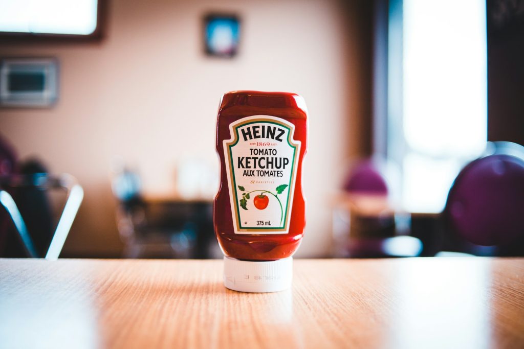 Barattolo di ketchup