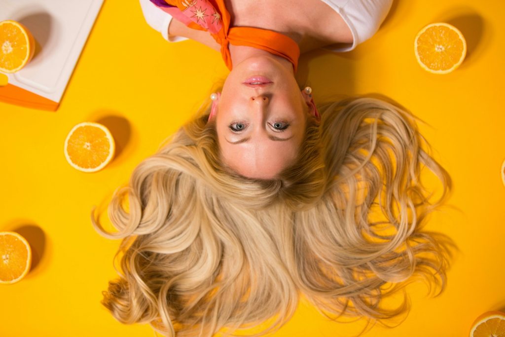 Capelli lunghi e biondi