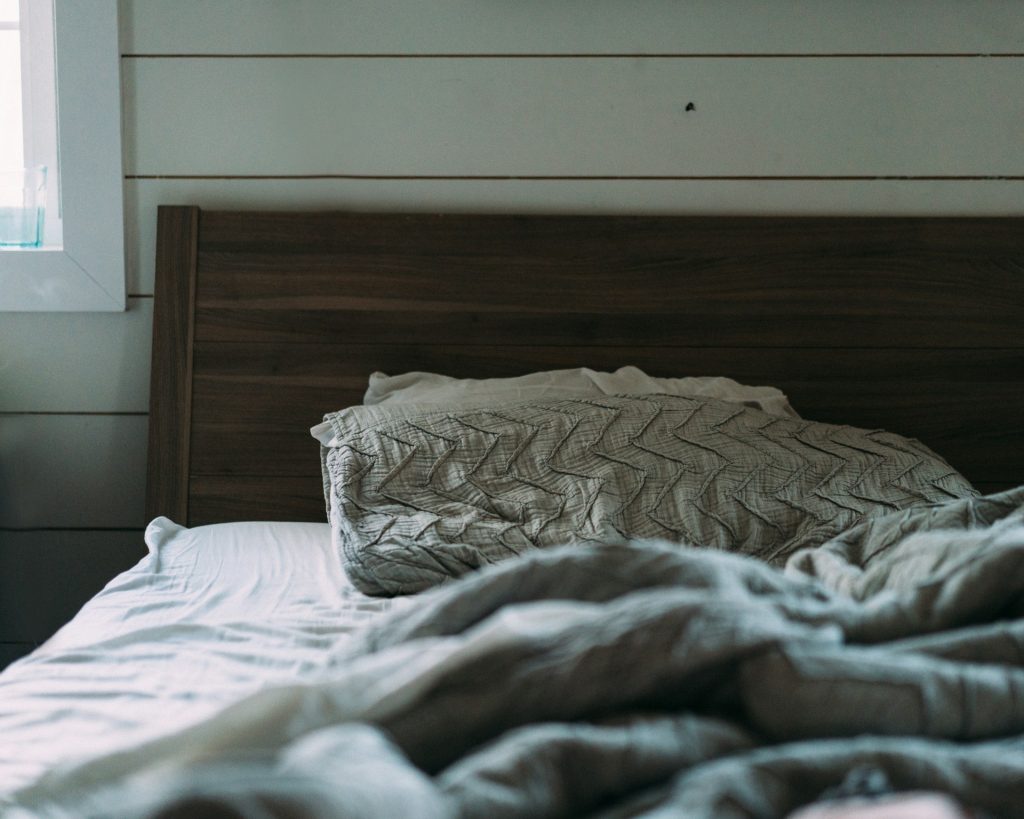 Letto non rifatto