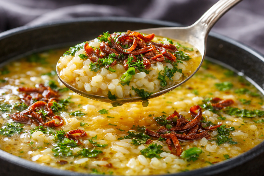 Questi 6 piatti hanno un sapore migliore con il riso del giorno prima zuppa con riso