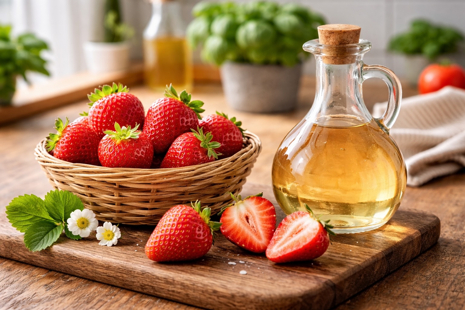 Fragole e aceto (fonte: FreePik)