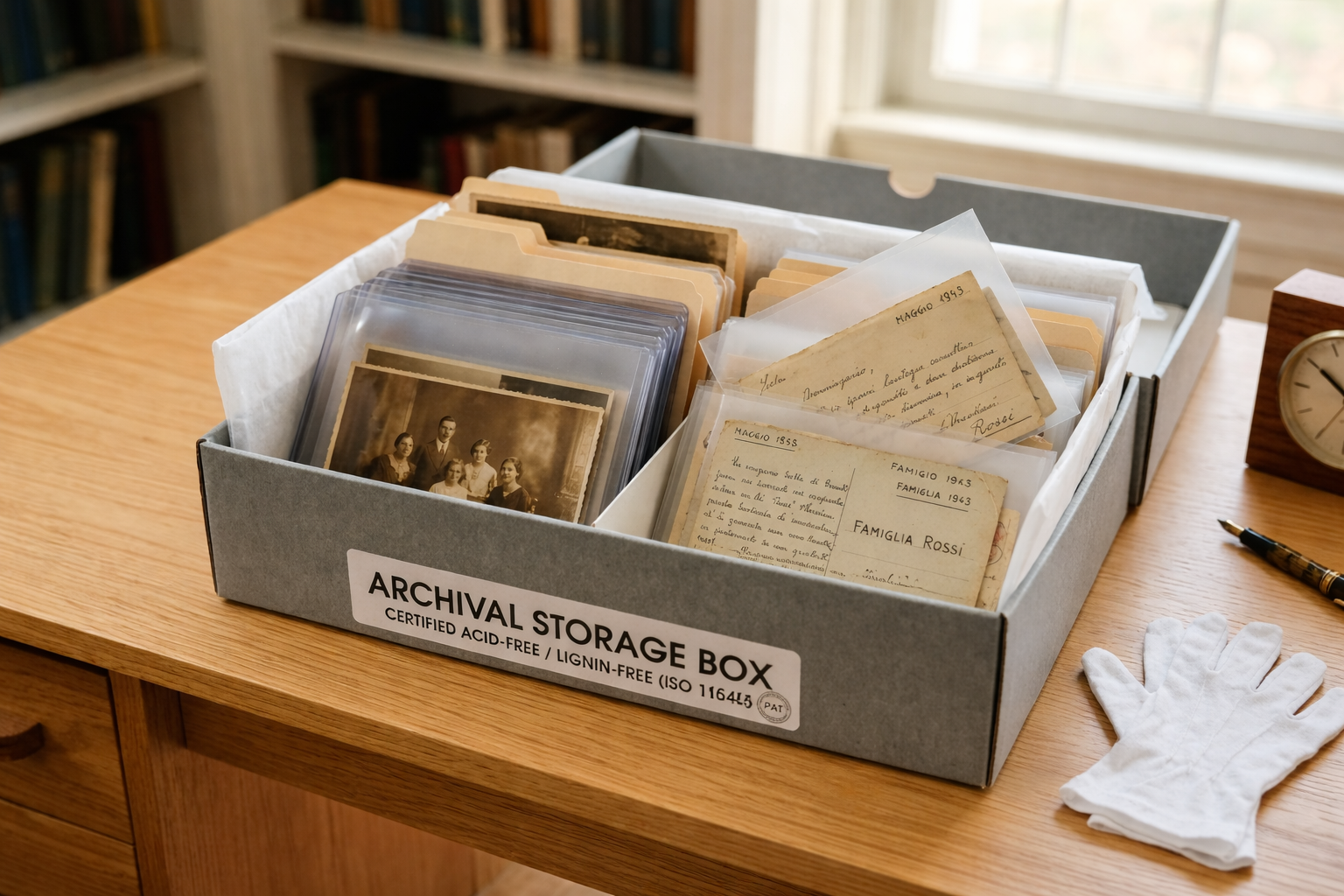 Foto box archivio ( fonte comeconservare.it)