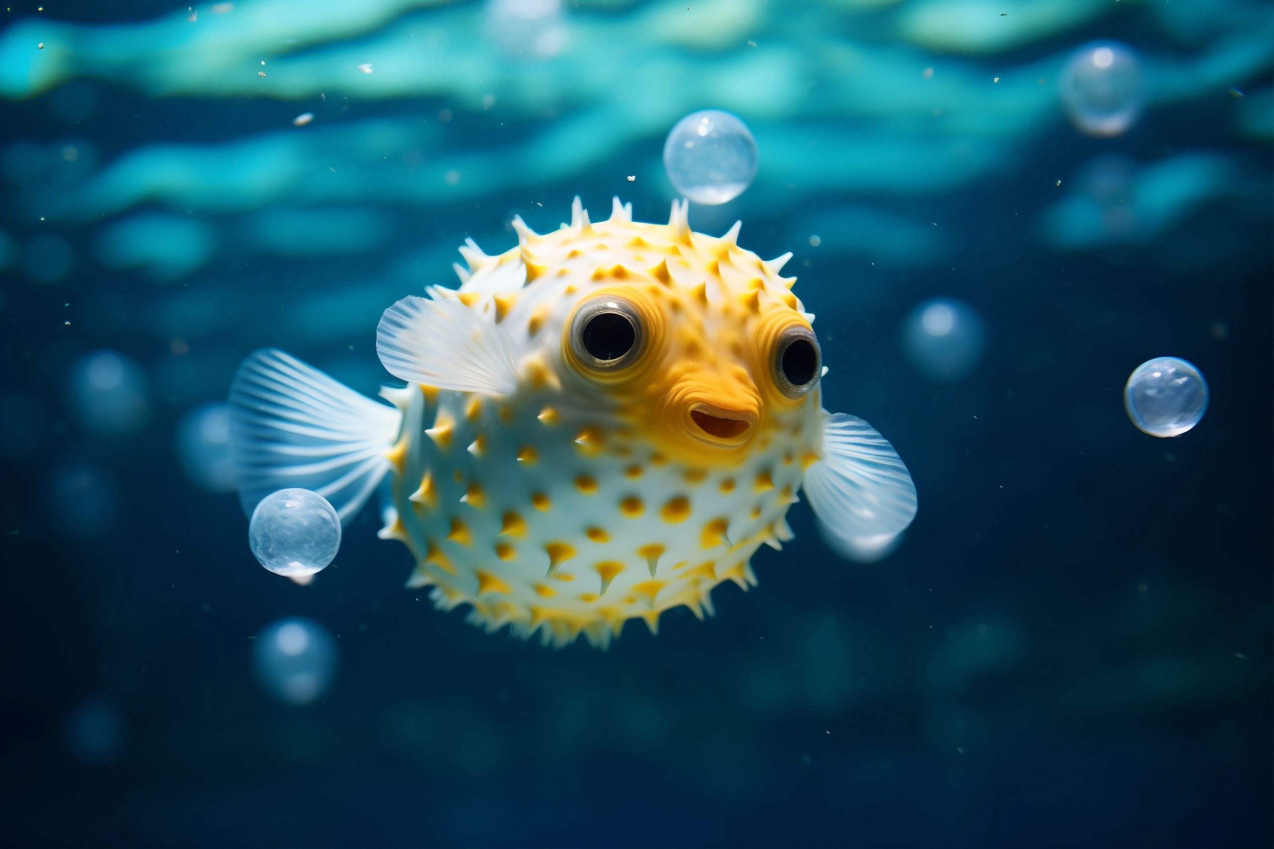 Un pesce palla (fonte: FreePik)
