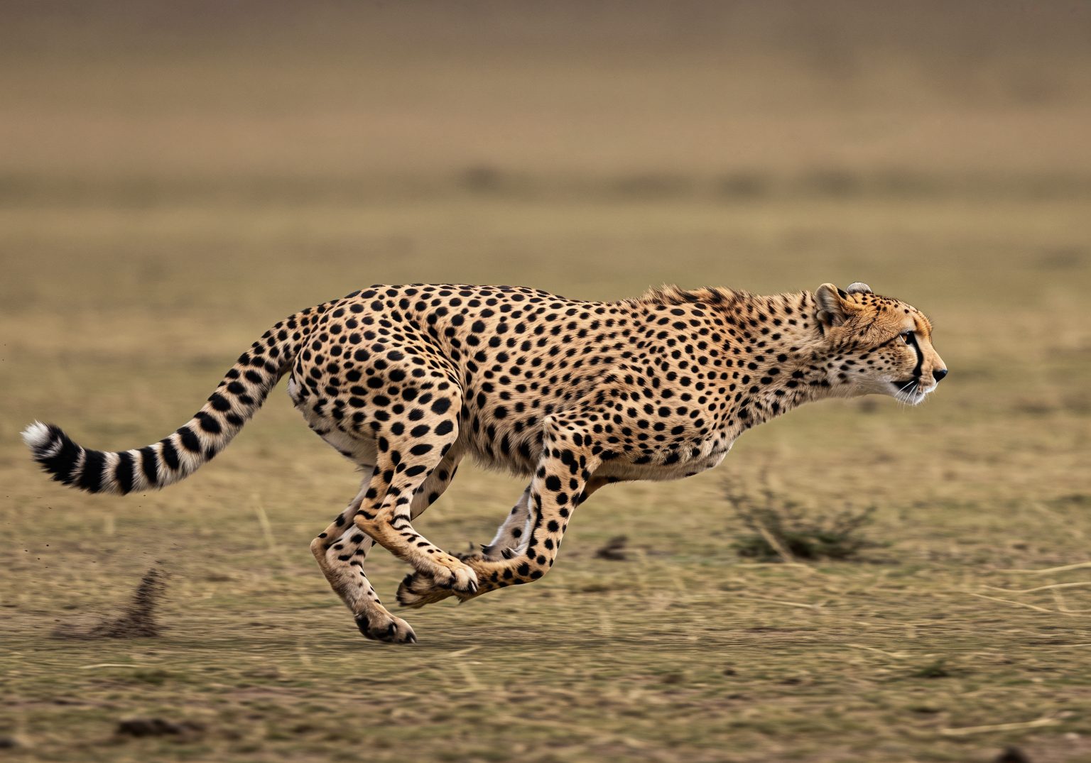 Animali più veloci al mondo: il ghepardo non è al primo posto (e nemmeno al secondo) Un ghepardo che corre (fonte: Freepik)
