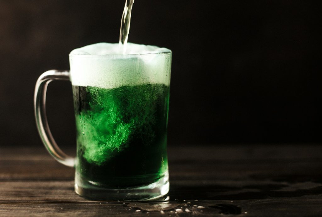 Bibita verde per San Patrizio