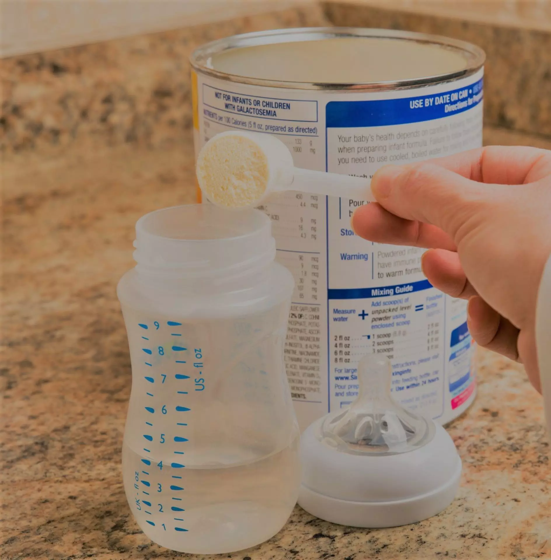 Come conservare il latte in polvere