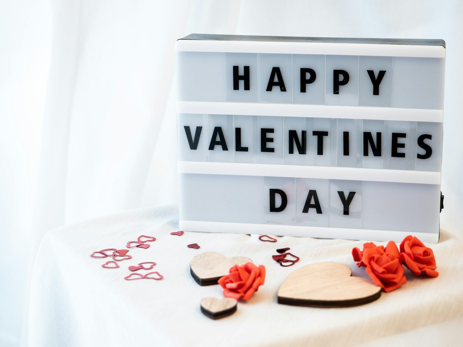 Scritta in ingese di Felice San Valentino