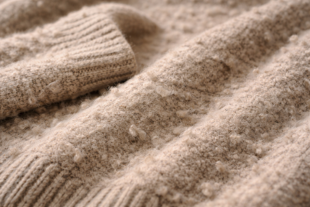 Maglione con pelucchi